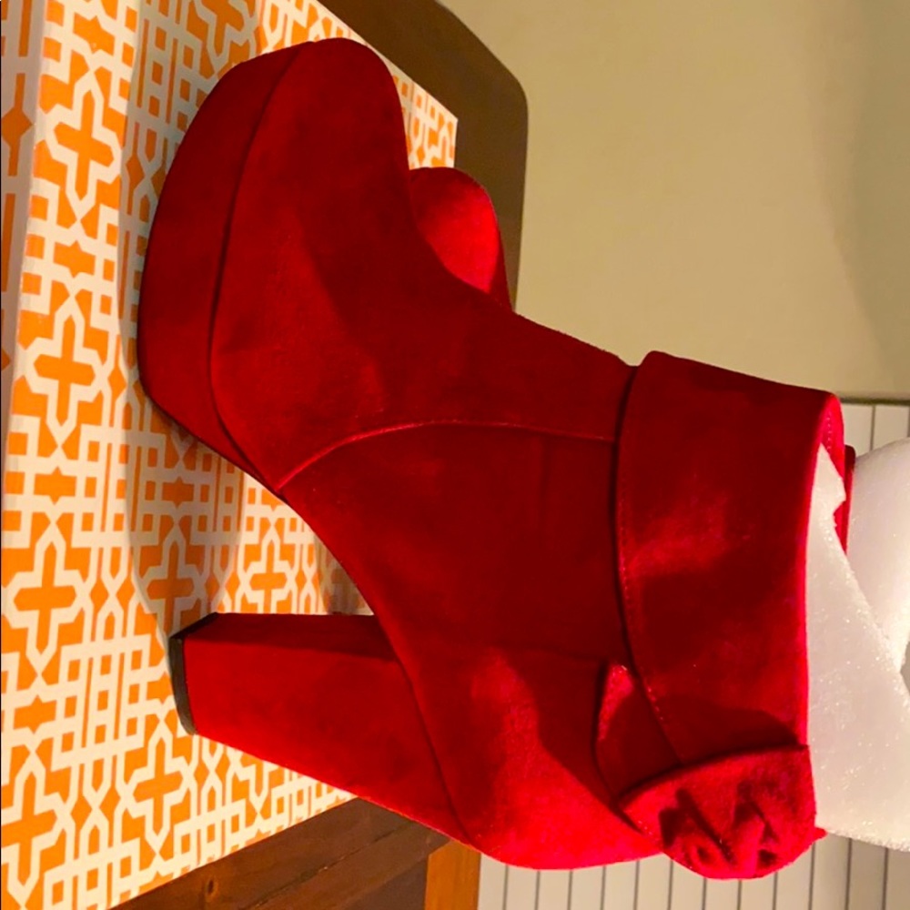 Gorgeous Red Booties